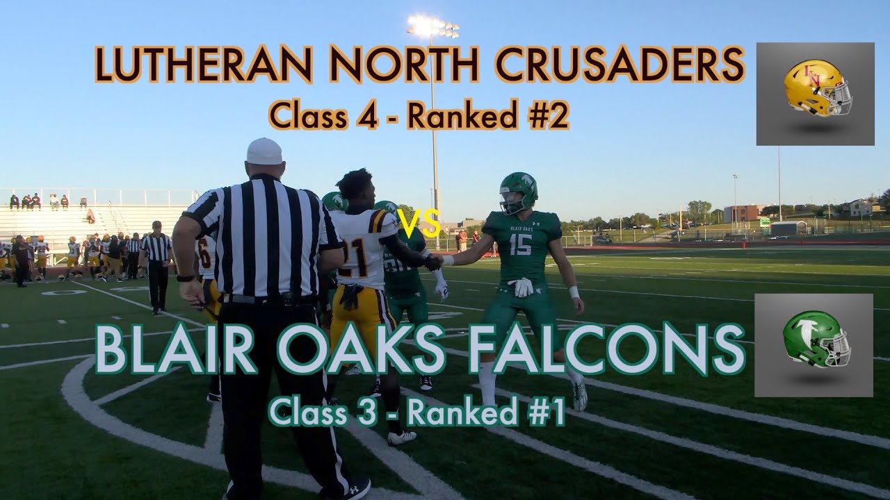 Blair Oaks Falcons Football 2023 vs Lutheran North
