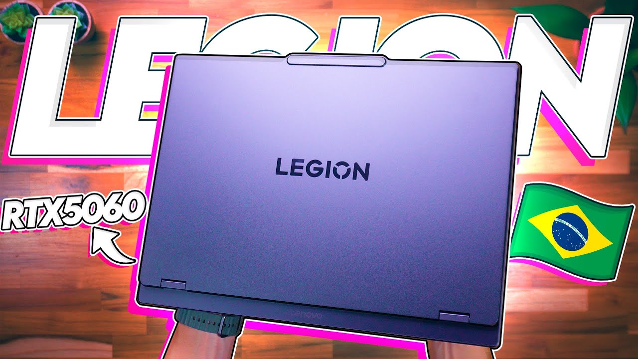 LAN&Ccedil;OU no BRASIL! Novo Legion 5i Gen10 com um Core Ultra 7 255HX + RTX 5060 + Tela OLED
