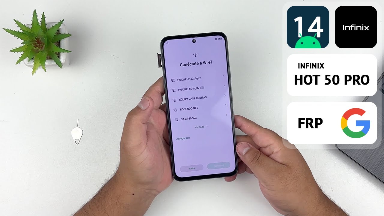 Eliminar Cuenta de Google Infinix Hot 50 Pro | Android 14