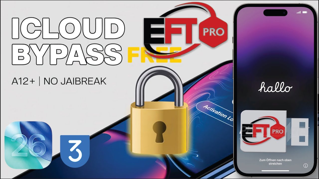 EFT PRO 2025: Unlock Any iPhone  iCloud Activation Lock & SIM Bypass Explained