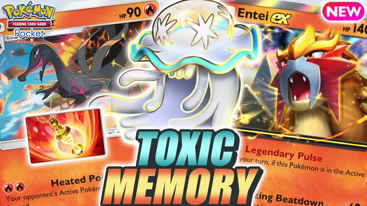 SALAZZLE Makes The Most Toxic Fire Combo with ENTEI & NIHILEGO ! - Pokemon TCG Pocket