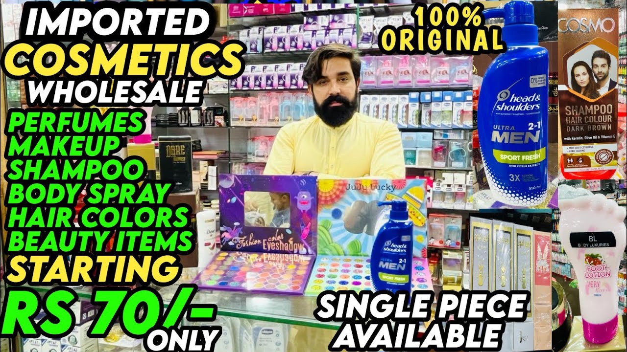 Branded Cosmetics Wholesale Market In Rawalpindi Original Cosmetic Imported Beauty Products Perfume