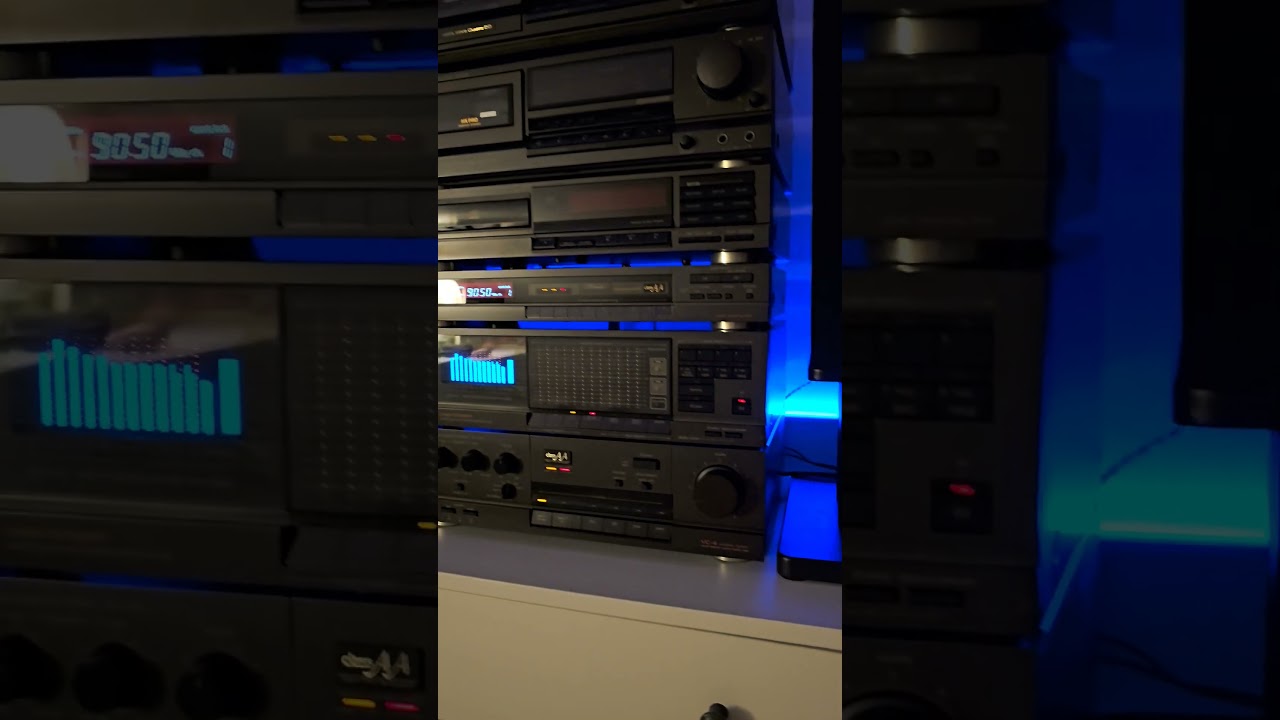 Denon Double Tapedeck❤️ #hifi #tapedeck #retro #vinyl #90s #music #vibes #retro #old #gold #goldtime