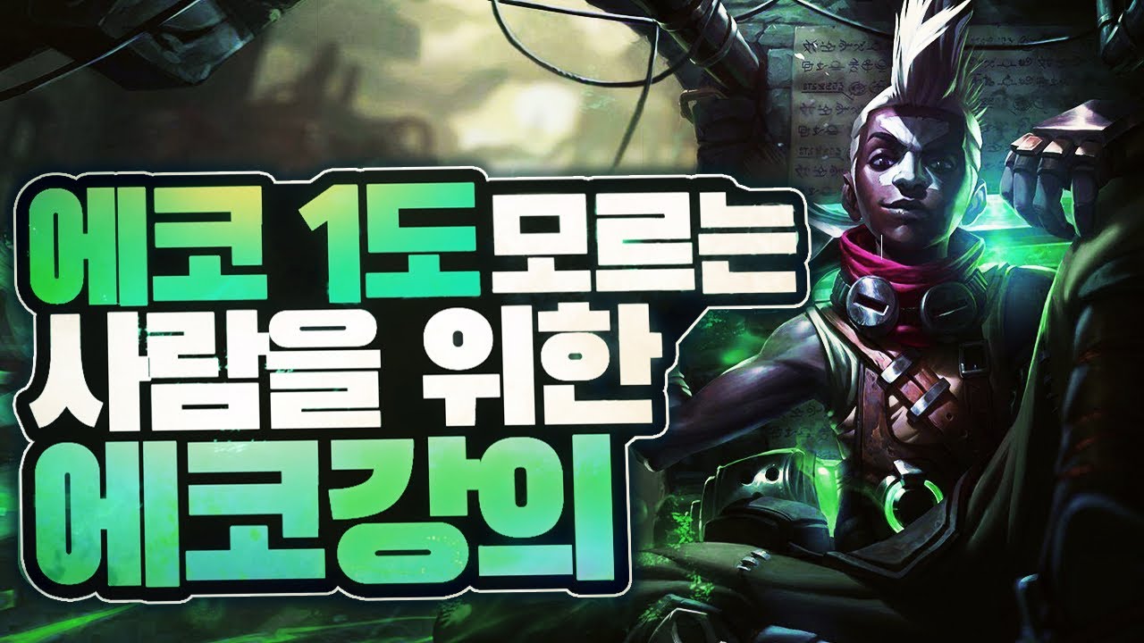 초보자분들을 위한 에코강의