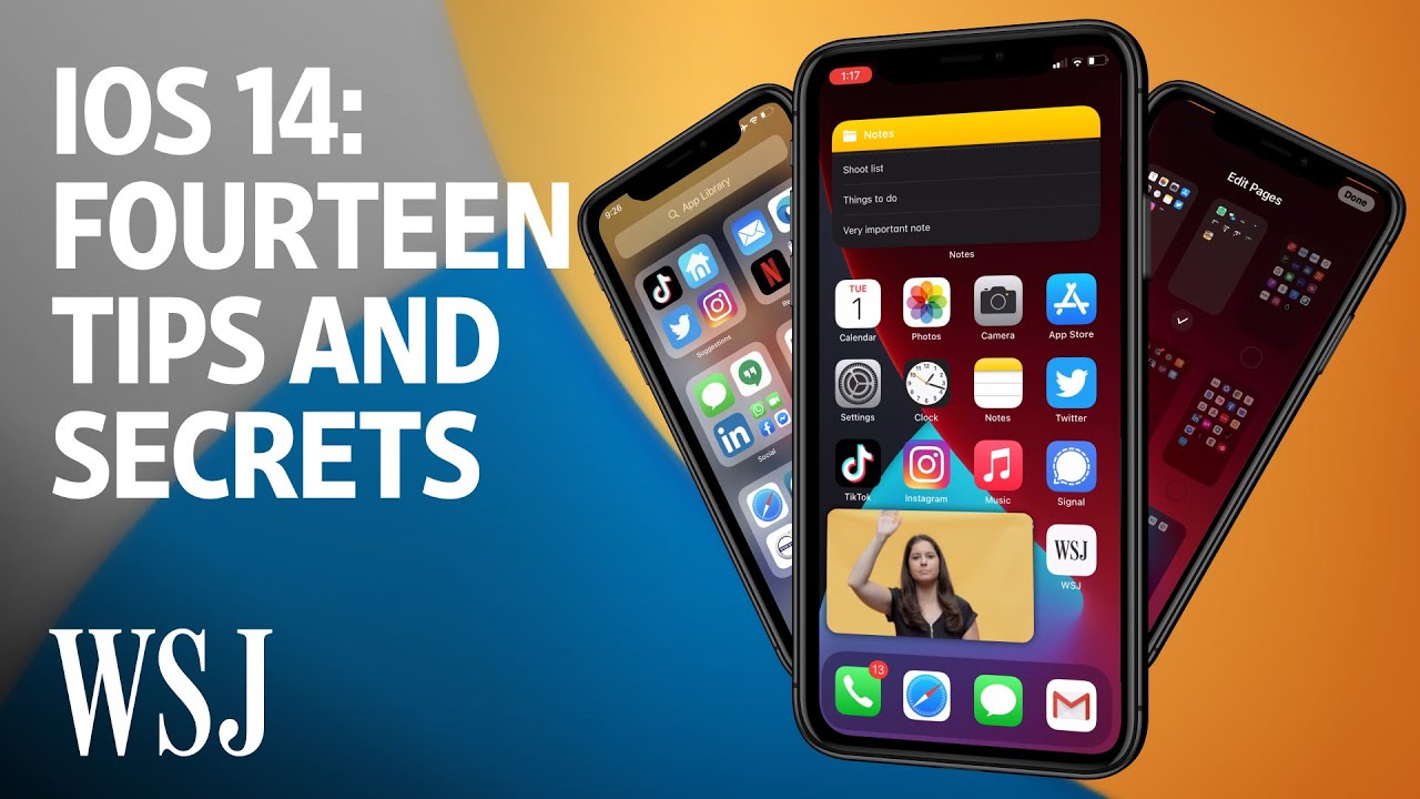 iOS 14: 14 Tips for Apple&rsquo;s New iPhone Operating System | WSJ