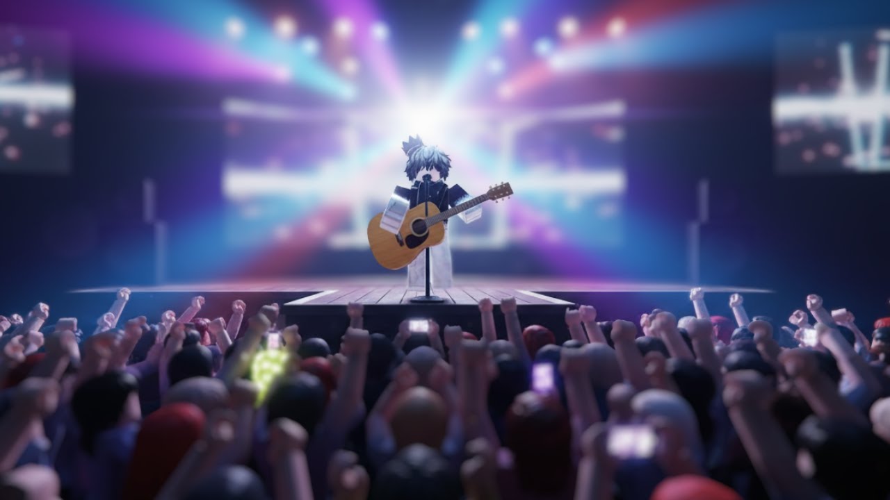 Singing on ROBLOX Podium’s VC (CRAZY REACTIONS!!!) | Guitar Edition 2