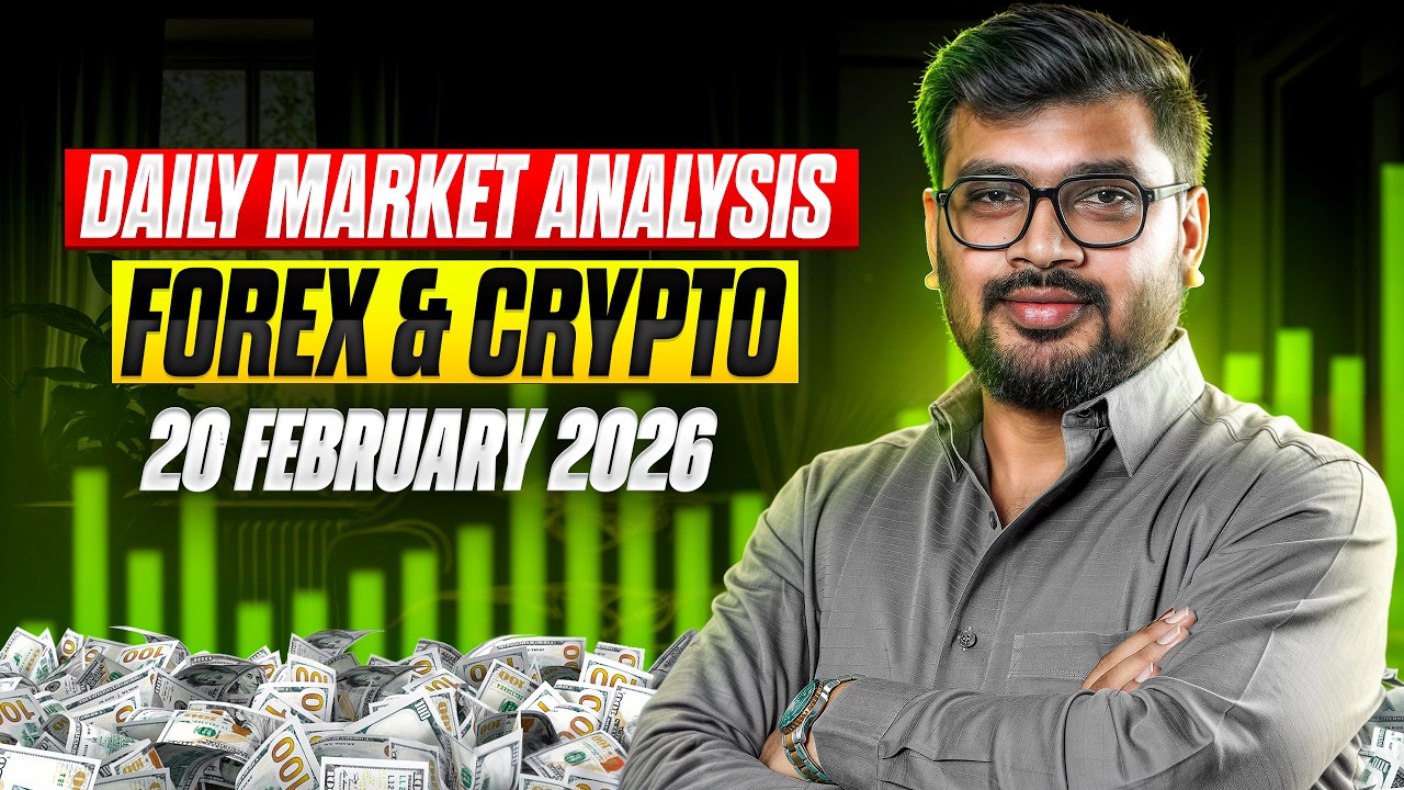 DAILY MARKET ANALYSIS | FOREX & CRYPTO | 20 FEB 2026 | AP TRADES