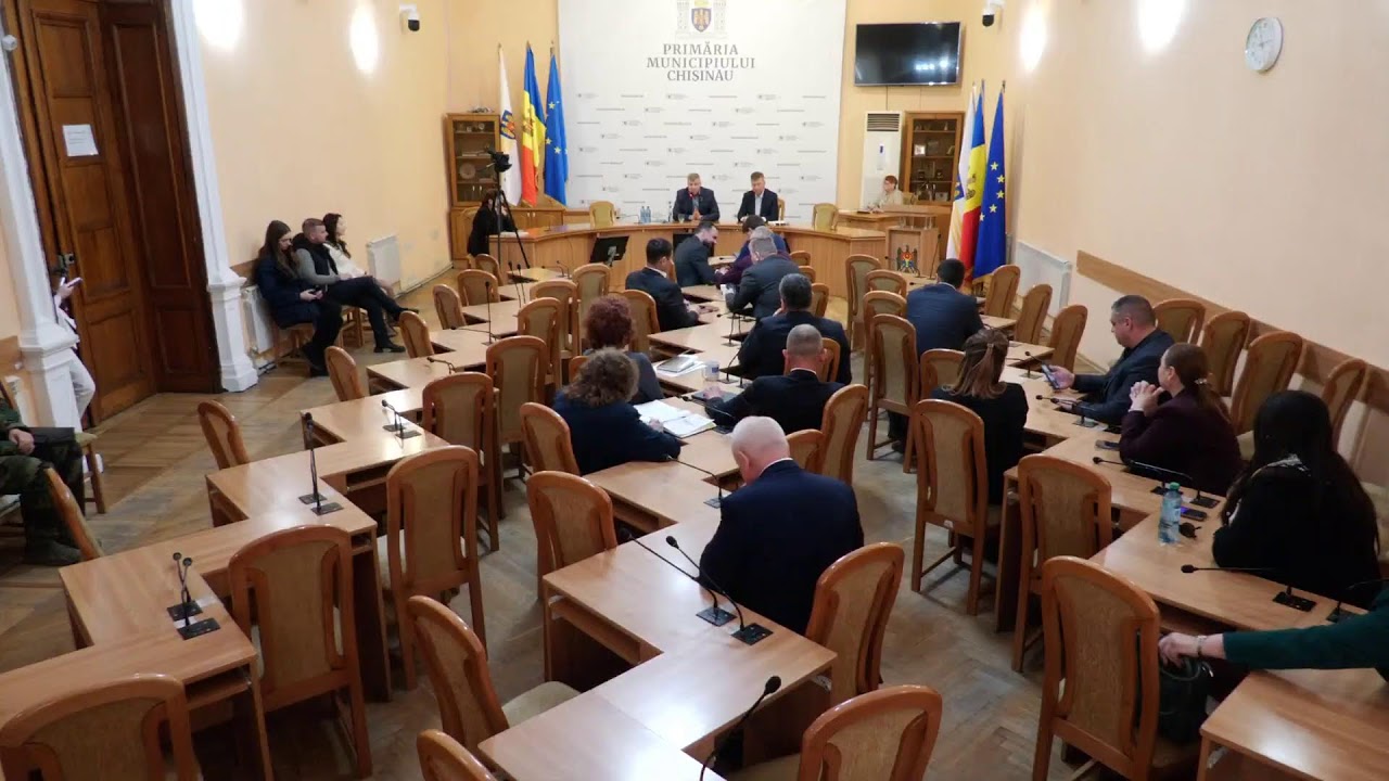 Ședința Consiliului Municipal Chișinău din 13 martie 2026