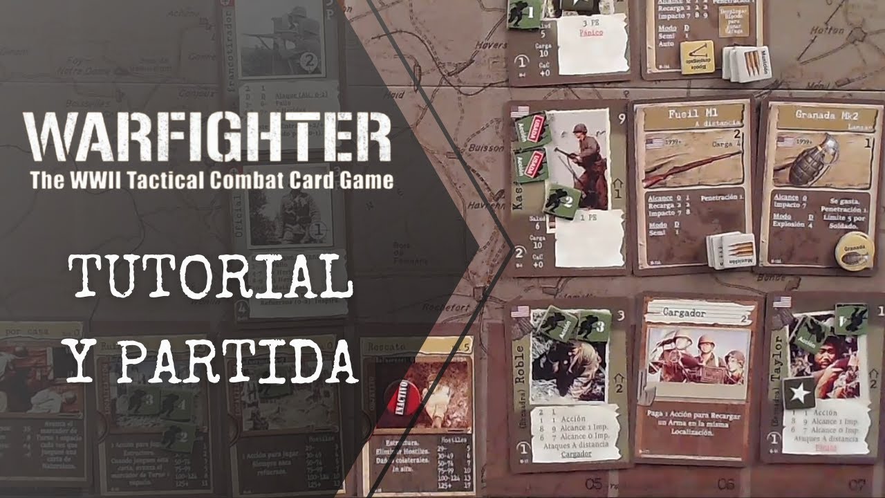 Warfighter 2GM. Tutorial y Partida