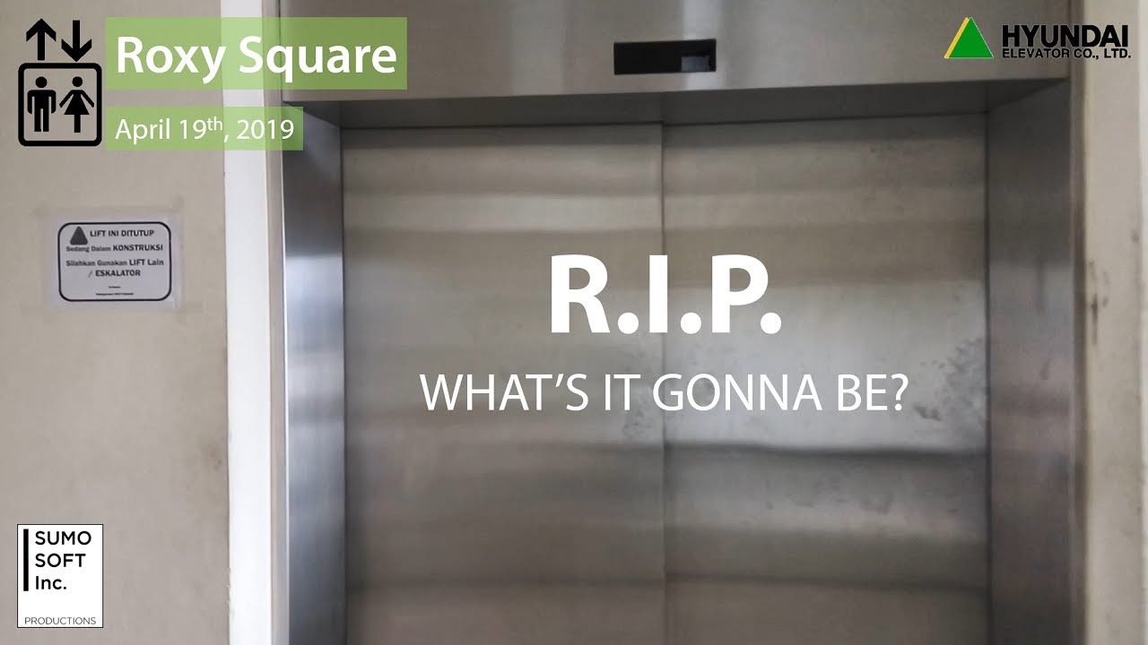 The Old Hyundai Freight Lift at Roxy Square is GONE! What's It Gonna Be?