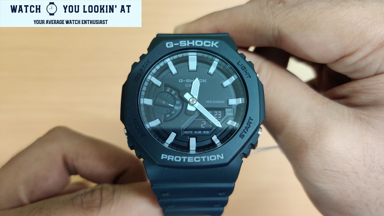 Casio G-Shock GA-2100-1ADR - G986 | The legendary 