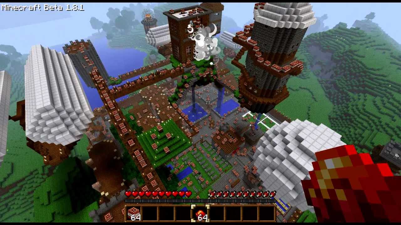 Mistral City Explosion (5000 TNT): Minecraft 1.8 TTTT