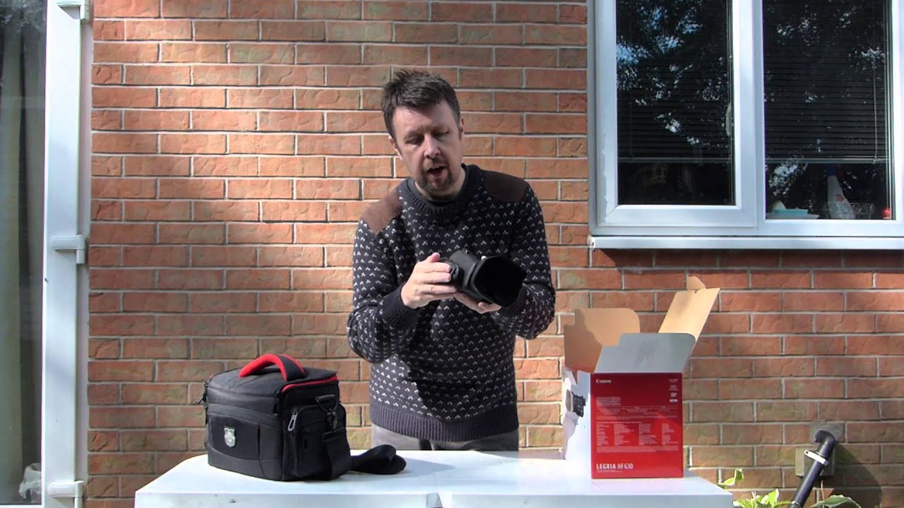 Canon Legria HF G30 Unboxing, Camera Features & Sample Footage