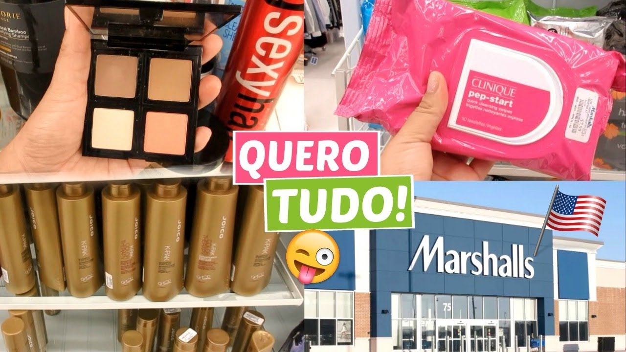LOJA MARSHALLS - TUDO MUITO BARATO! 😍💸 MAQUIAGEM, PERFUME, PRODUTO PARA CABELO,  SKINCARE
