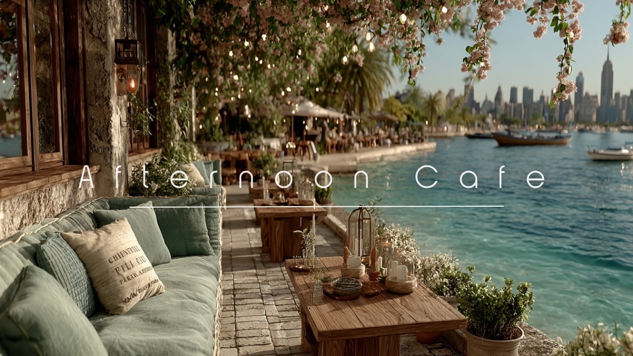 Quiet Afternoon Café ☕ Smooth Lo-Fi Ambient for Study, Work & Reading
