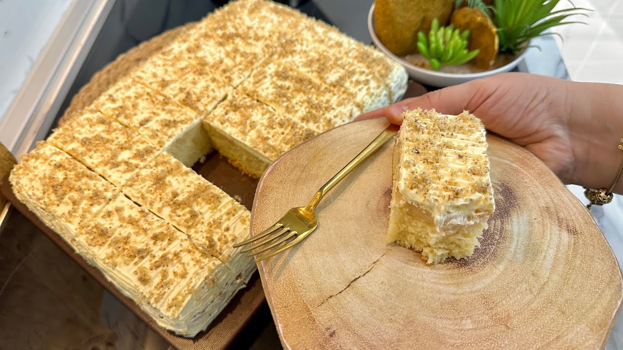 Torte me MOLLA dhe KREM 😍 Recetë që nuk ju dështon ASNJËHER 🤤🫶