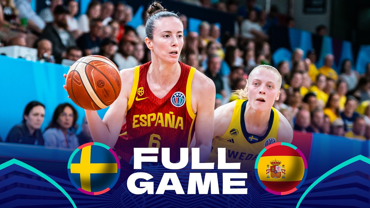 Sweden v Spain | Full Basketball Game | FIBA Women's EuroBasket 2025