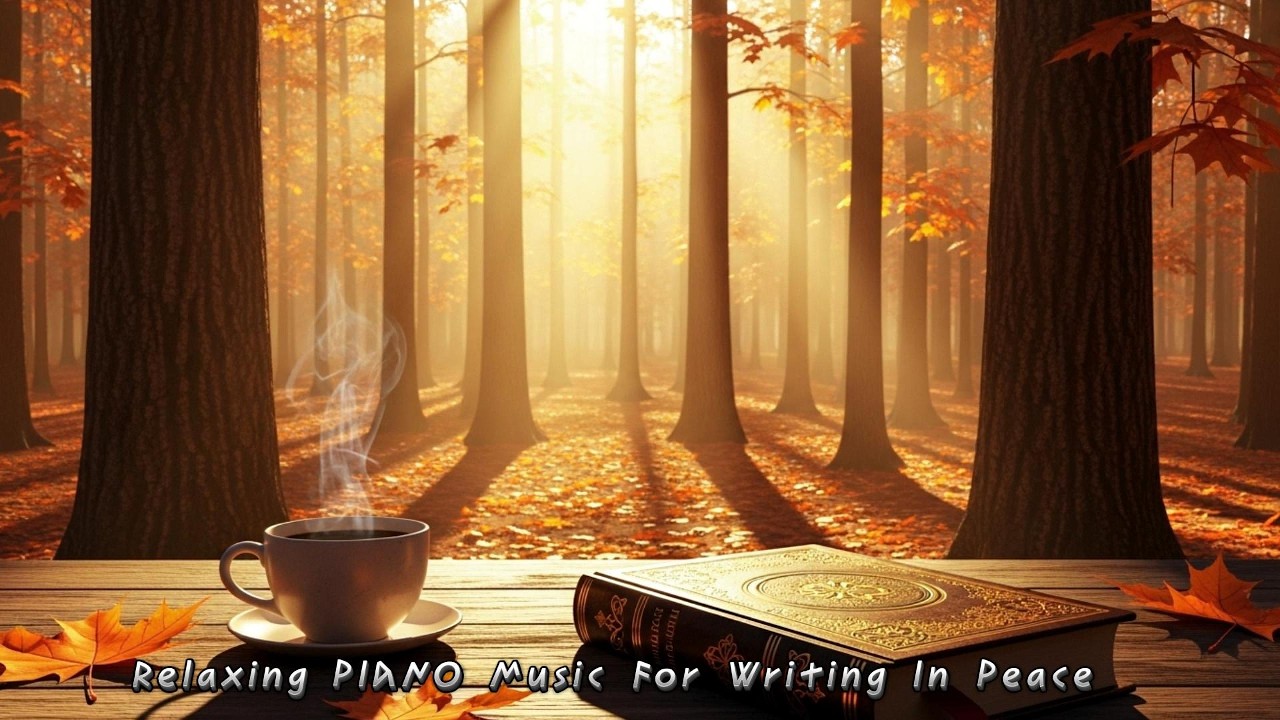 Relaxing PIANO Music For Writing In Peace