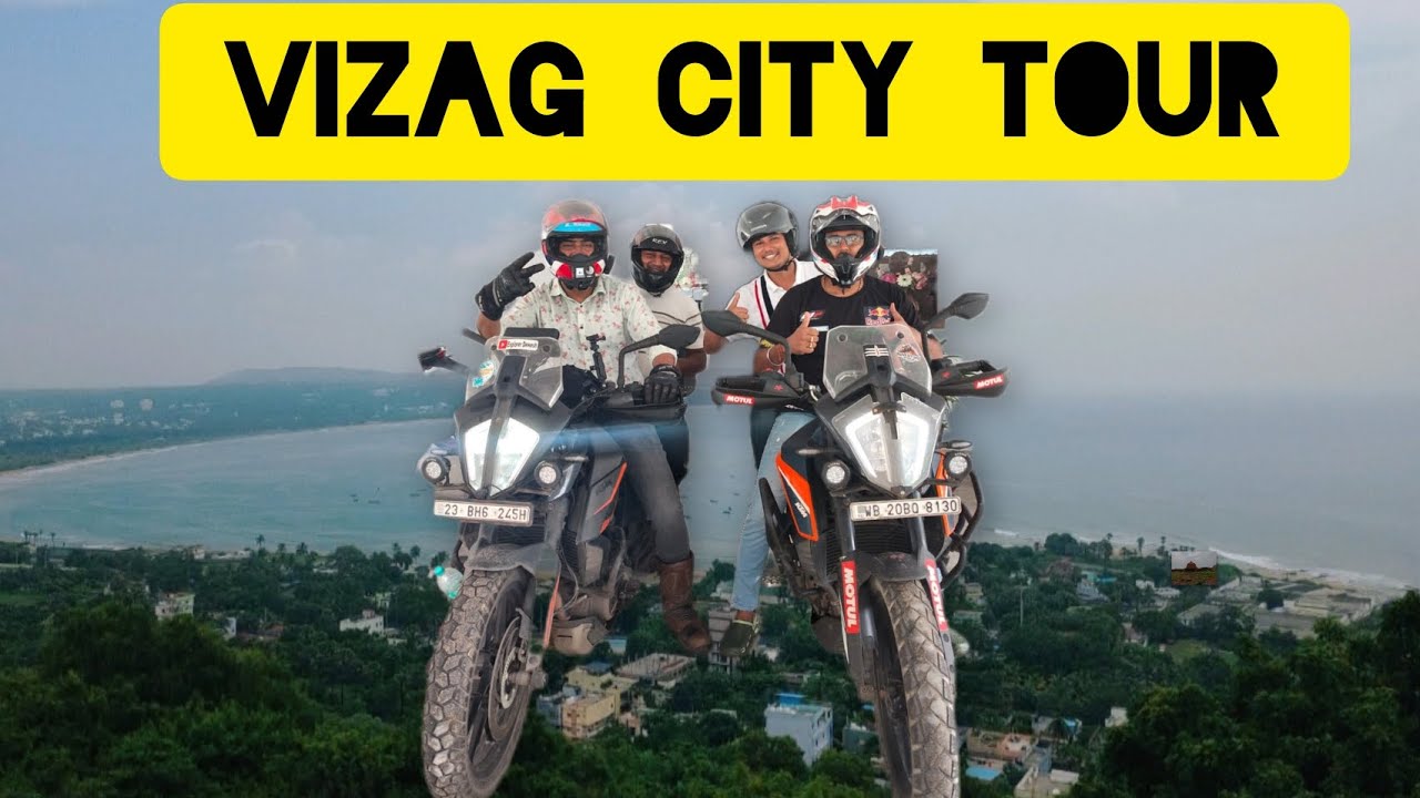 Vizag City Tour in 1 Day | KTM 390 Adventure Ride | Kailashgiri, Natural Arch, Bhimili- A Hidden Gem