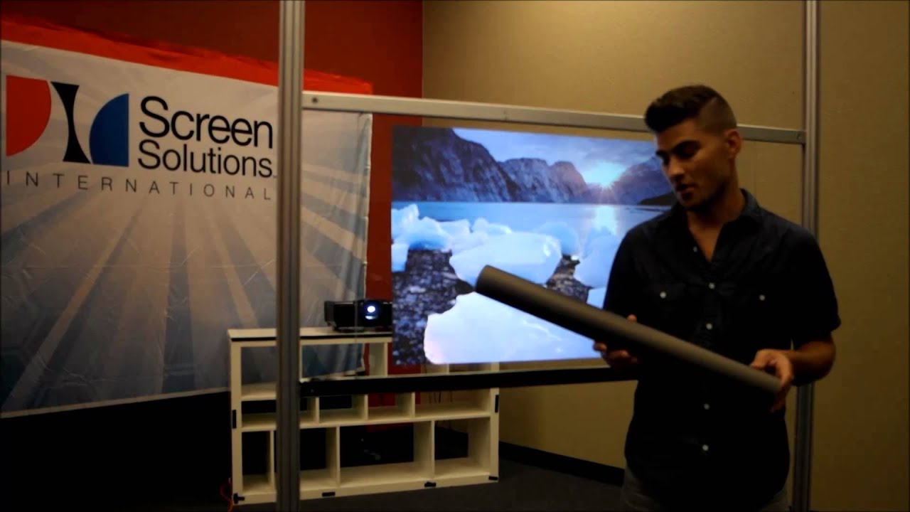 DIY Rear Projection Films