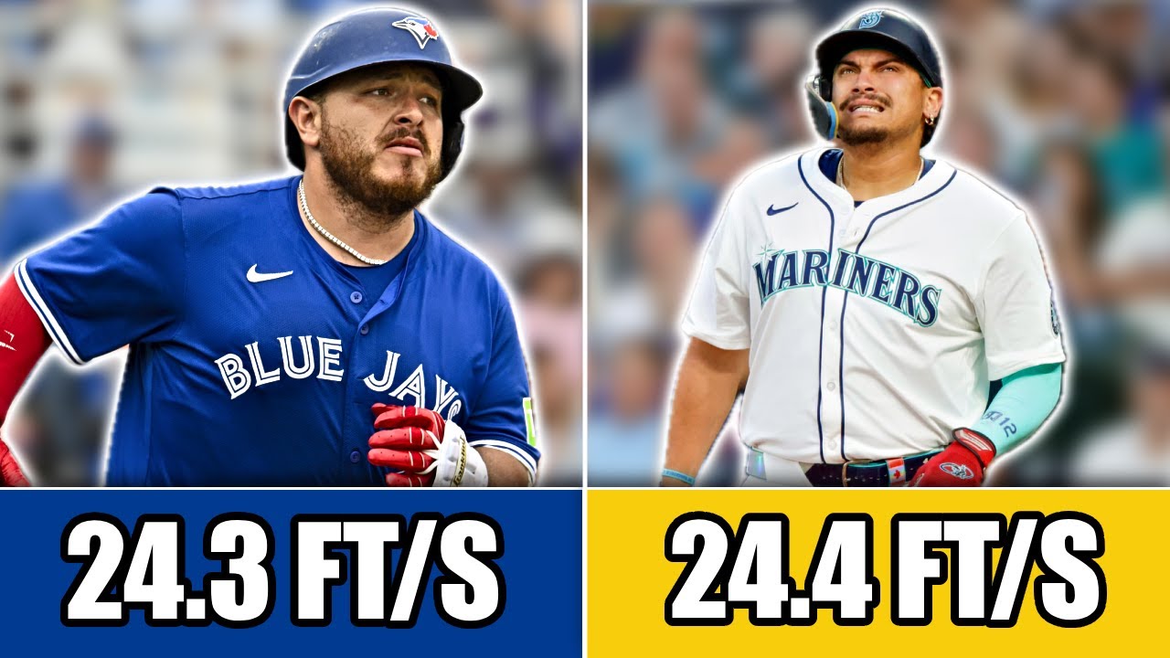 You Won't Believe The Slowest Players In MLB (MLB Trivia)