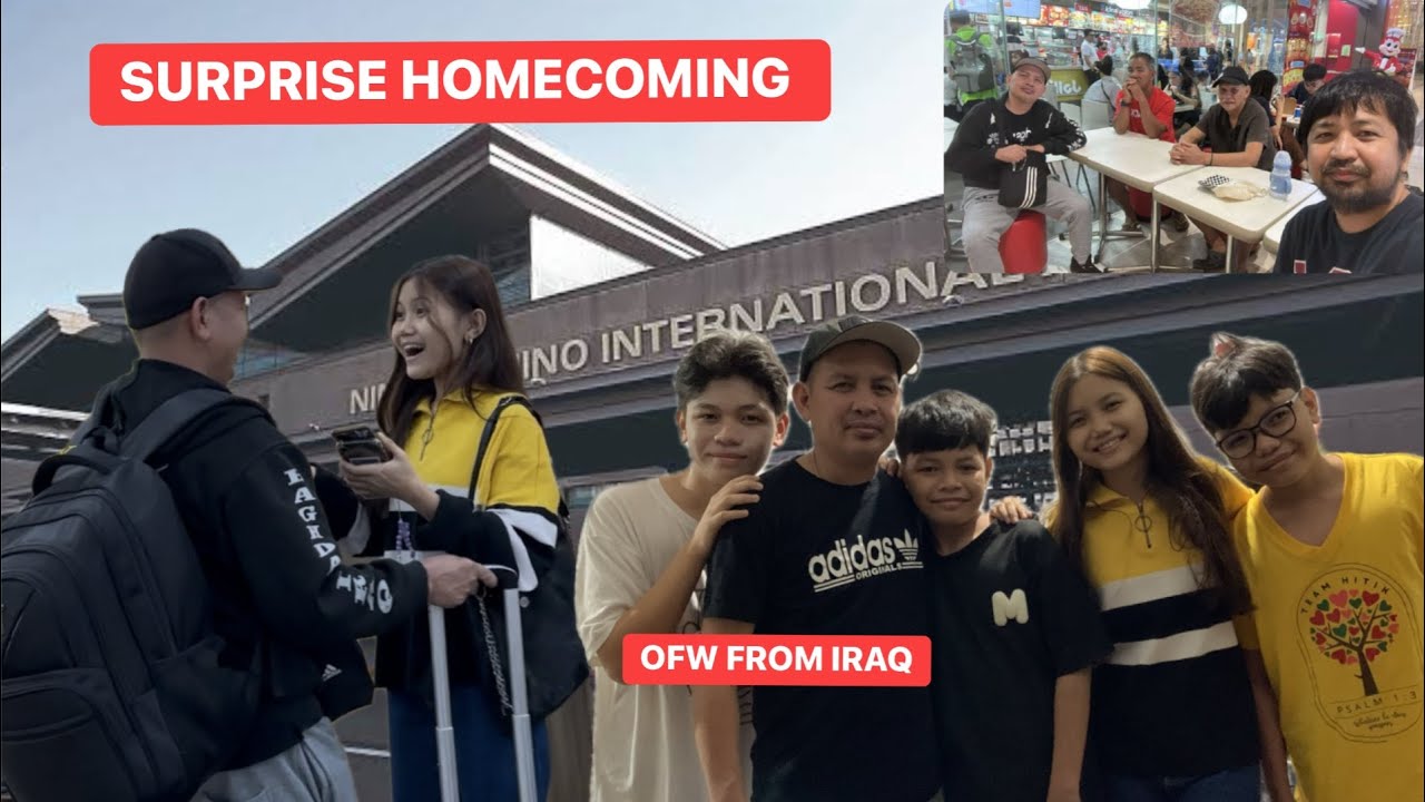 SURPRISE HOMECOMING NI PAPA | BIRTHDAY SURPRISE | EMOTIONAL NA PAGKIKITA
