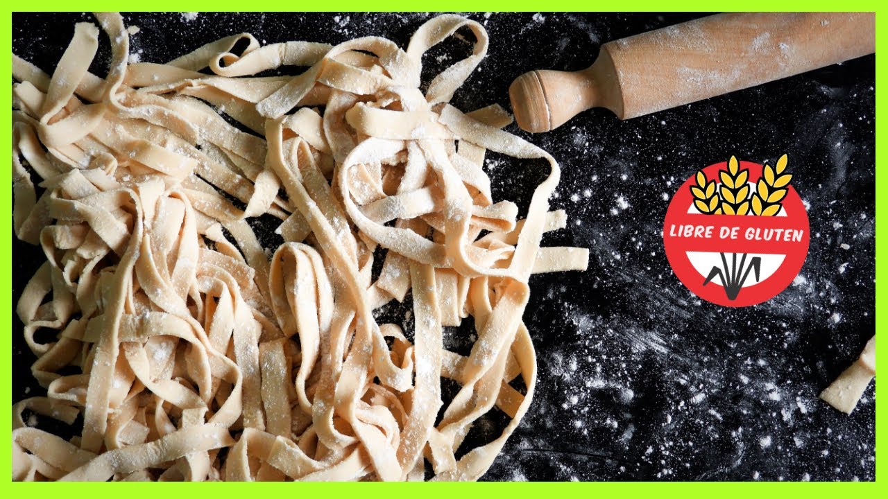 Fideos caseros sin TACC cortados a mano (Cómo hacer fideos sin gluten en casa + tips)