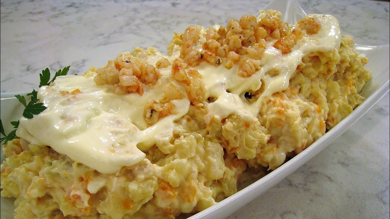Ensaladilla de gambas