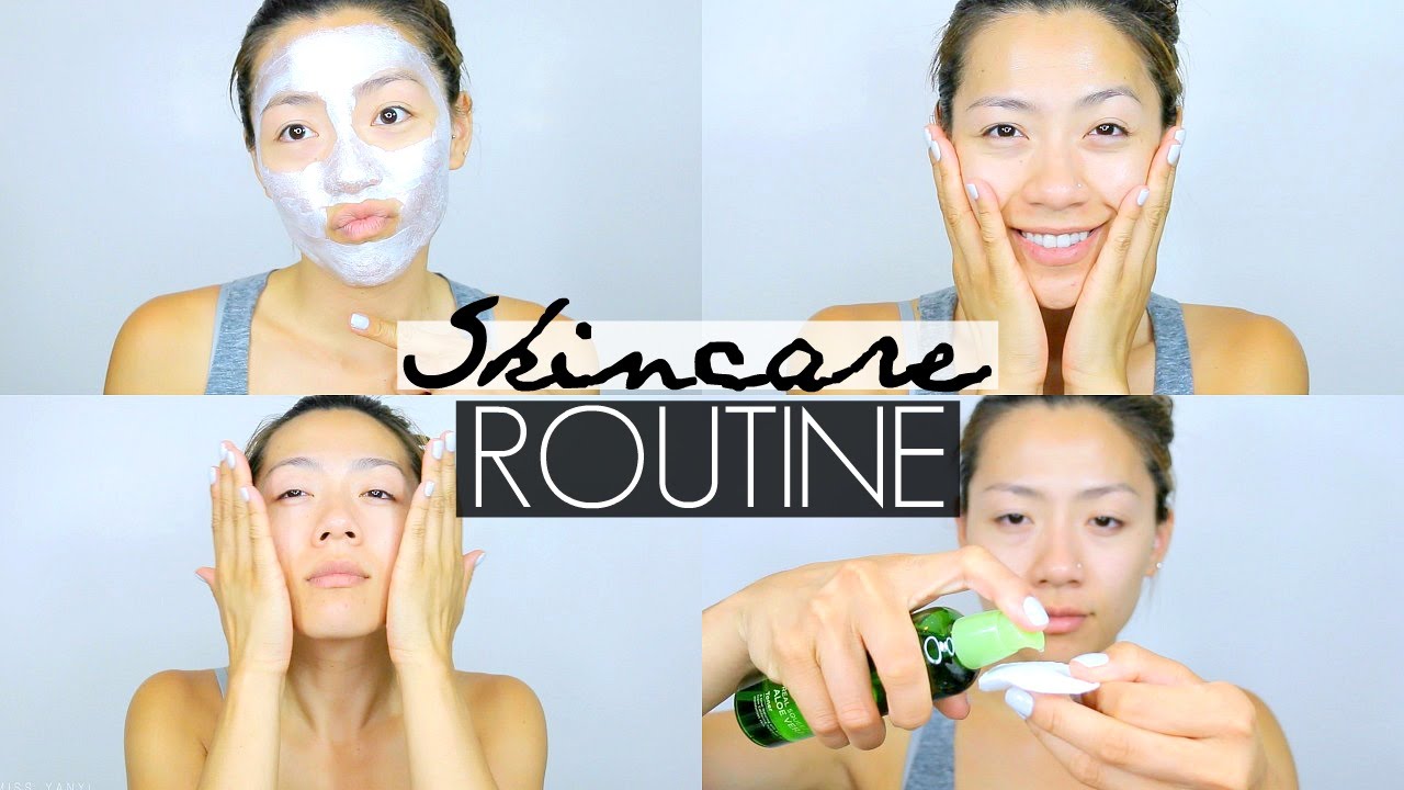 HOW I GET CLEAR & GLOWY SKIN | Skincare Routine for Oily/Combination Acne Prone Skin - Summer 2016