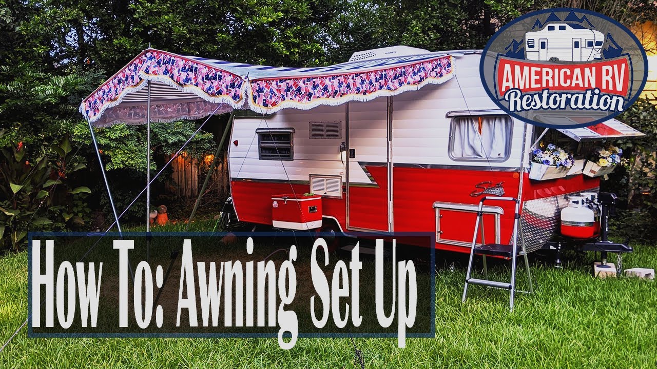 How to: Easy Camper Awning Set Up!