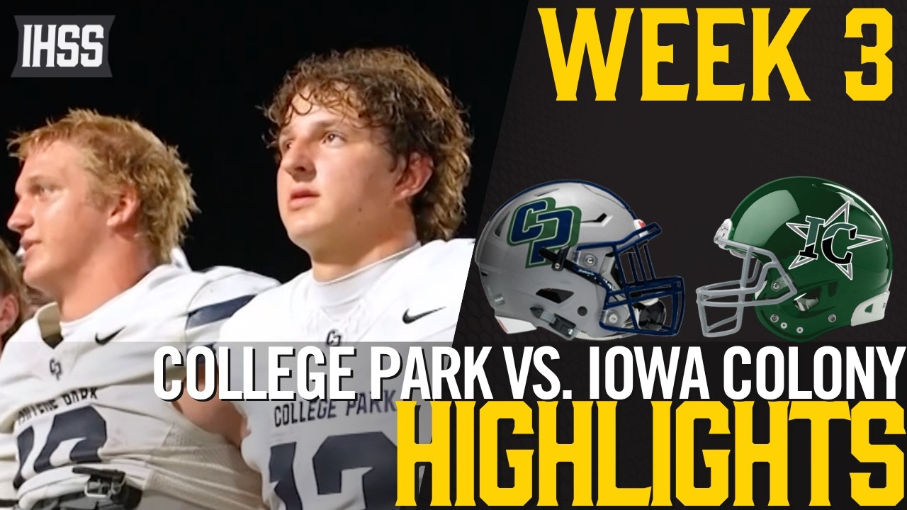 College Park громит Iowa Colony со счетом 38:10 в матче открытия сезона 2026 года
