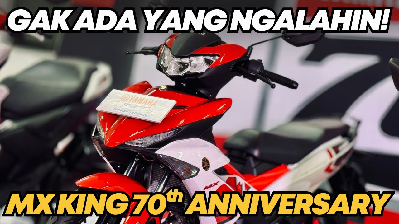 BEBEK PALING KENCANG!! YAMAHA JUPITER MX KING 2026 70th ANNIVERSARY 