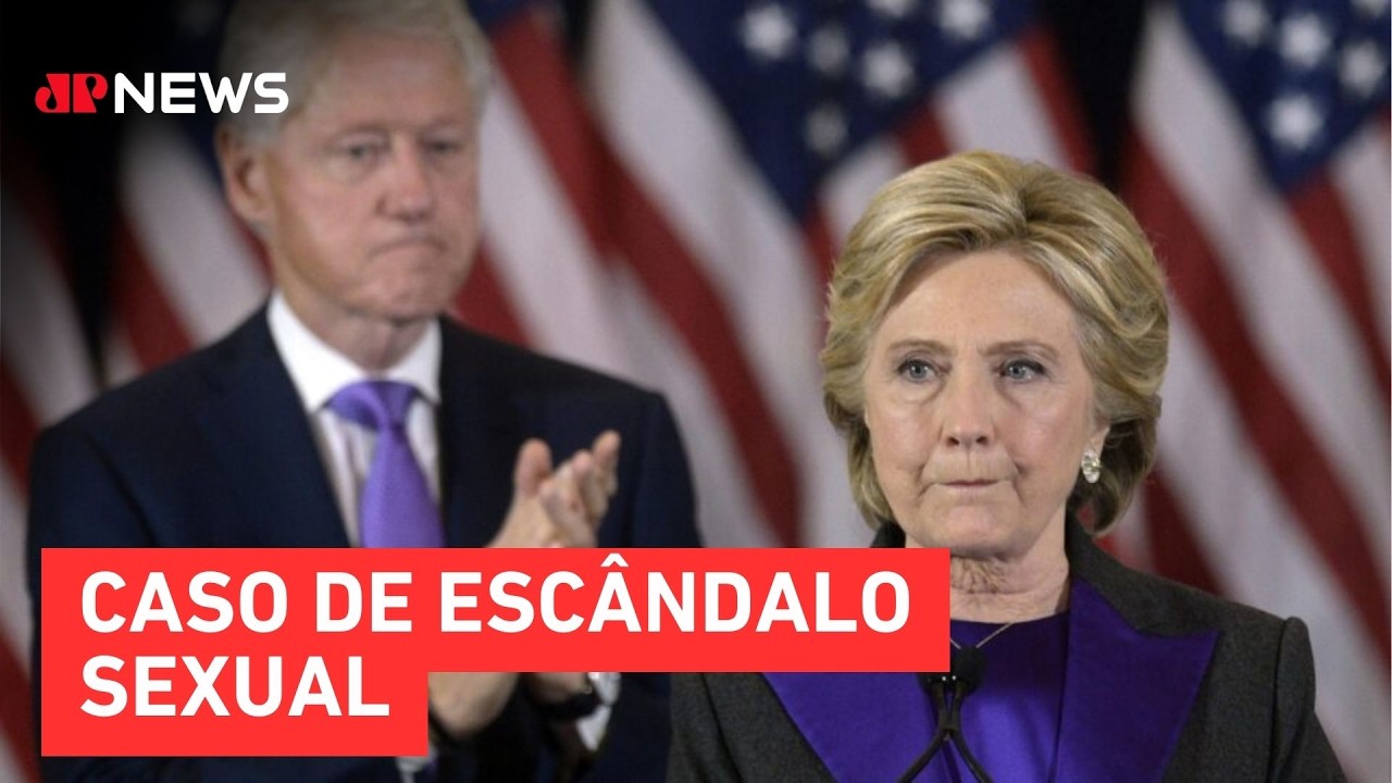 Hillary diz ter certeza de que Bill Clinton não sabe nada sobre os crimes de Epstein