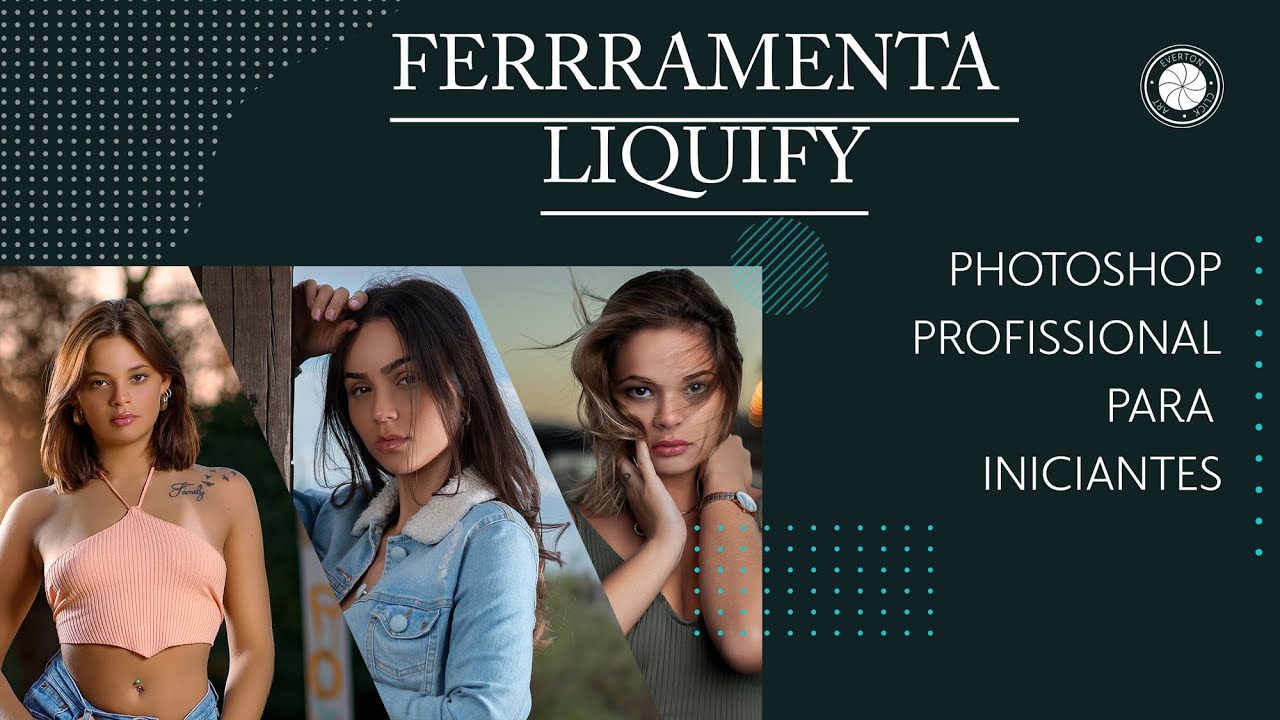 Curso de Photoshop profissional para Iniciantes - Ferramenta liquify