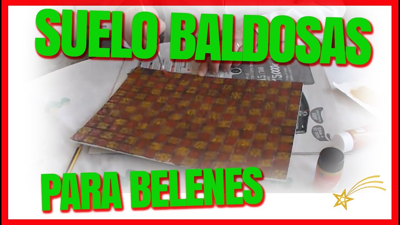 🧱⚒️ Suelo baldosas para Belenes ⚒️🧱