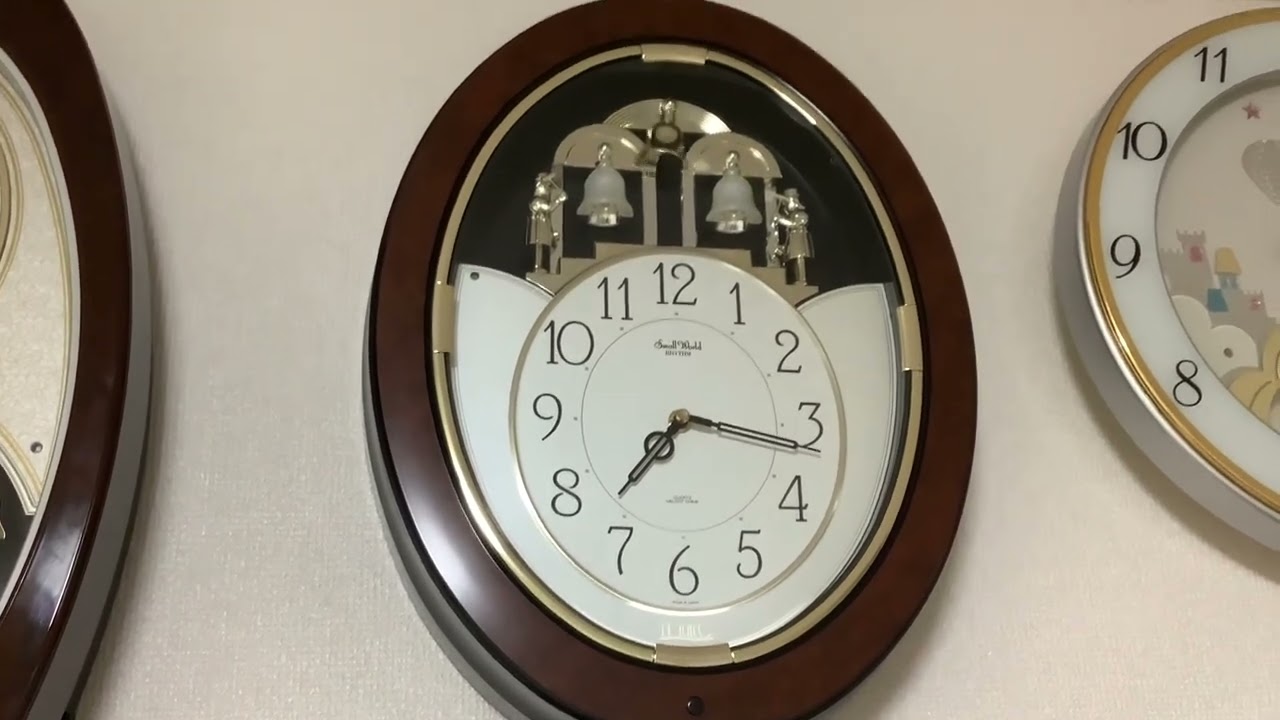 リズムからくり時計スモールワールドメネットⅡ
