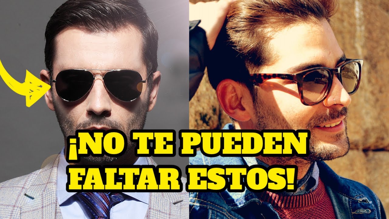 4 LENTES de hombre que NUNCA PASARÁN DE MODA