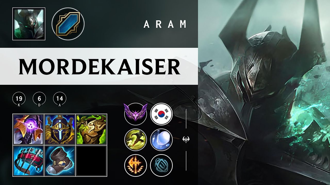 Mordekaiser ARAM - KR Master Patch 26.01
