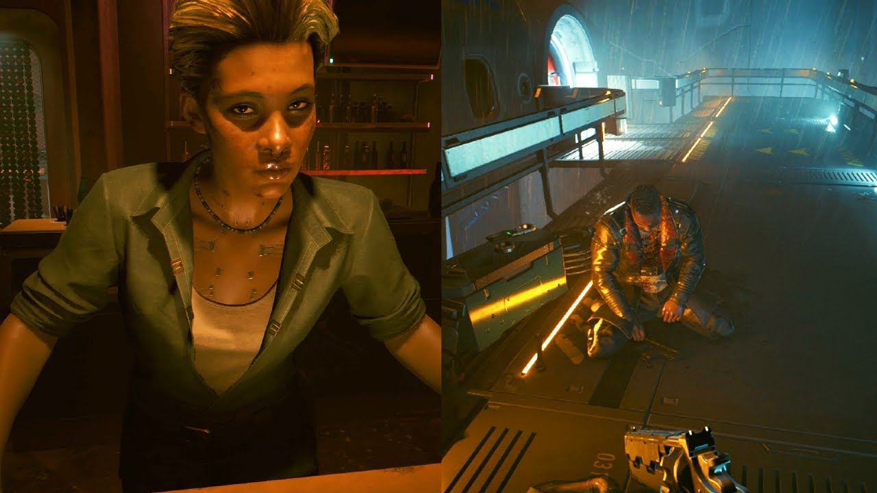 V Confesses to Alex about Reed Cyberpunk 2077 Phantom Liberty Ending