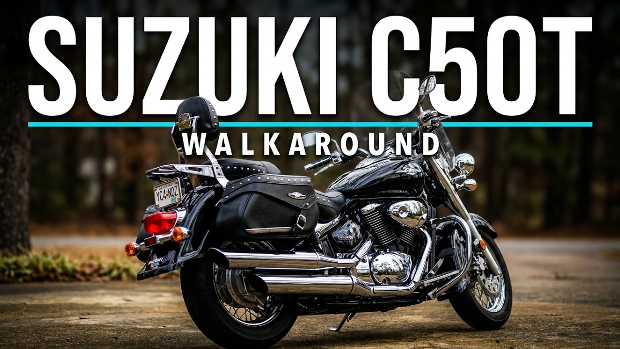 My Suzuki C50T Walkaround – Touring in Style