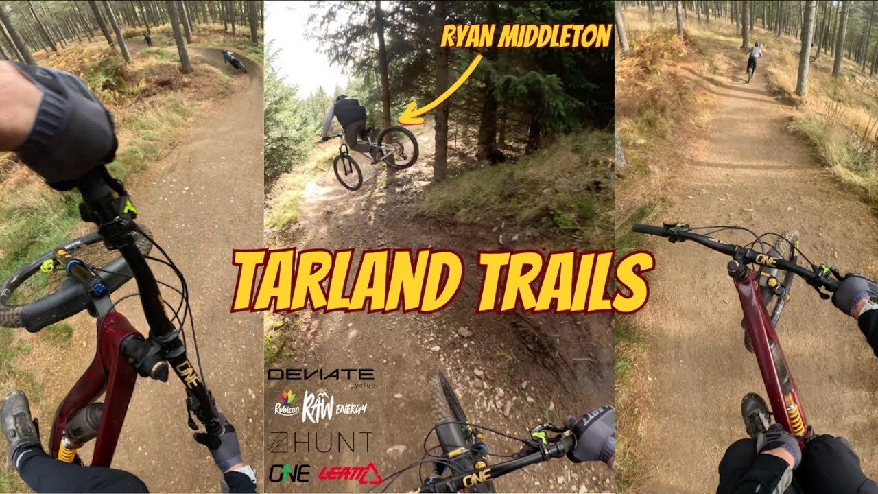 How To Get Dropped... Trying To Follow Ryan Middleton On Tarland's MTB Trails... 😅