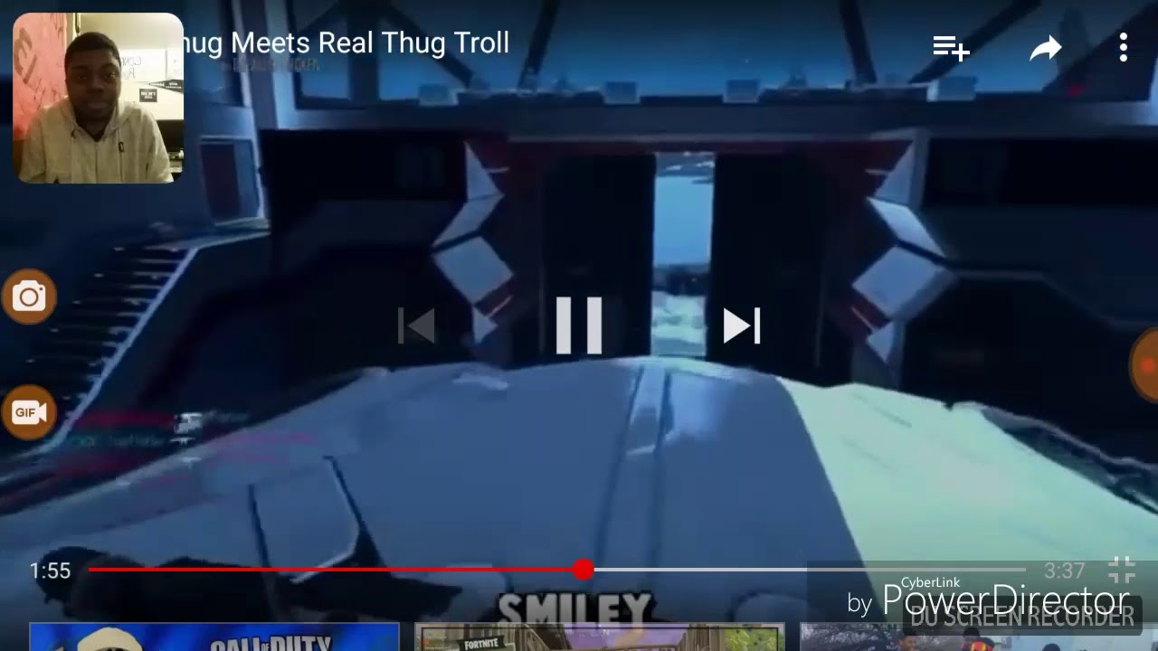 Gay thug meet  real  thug troll