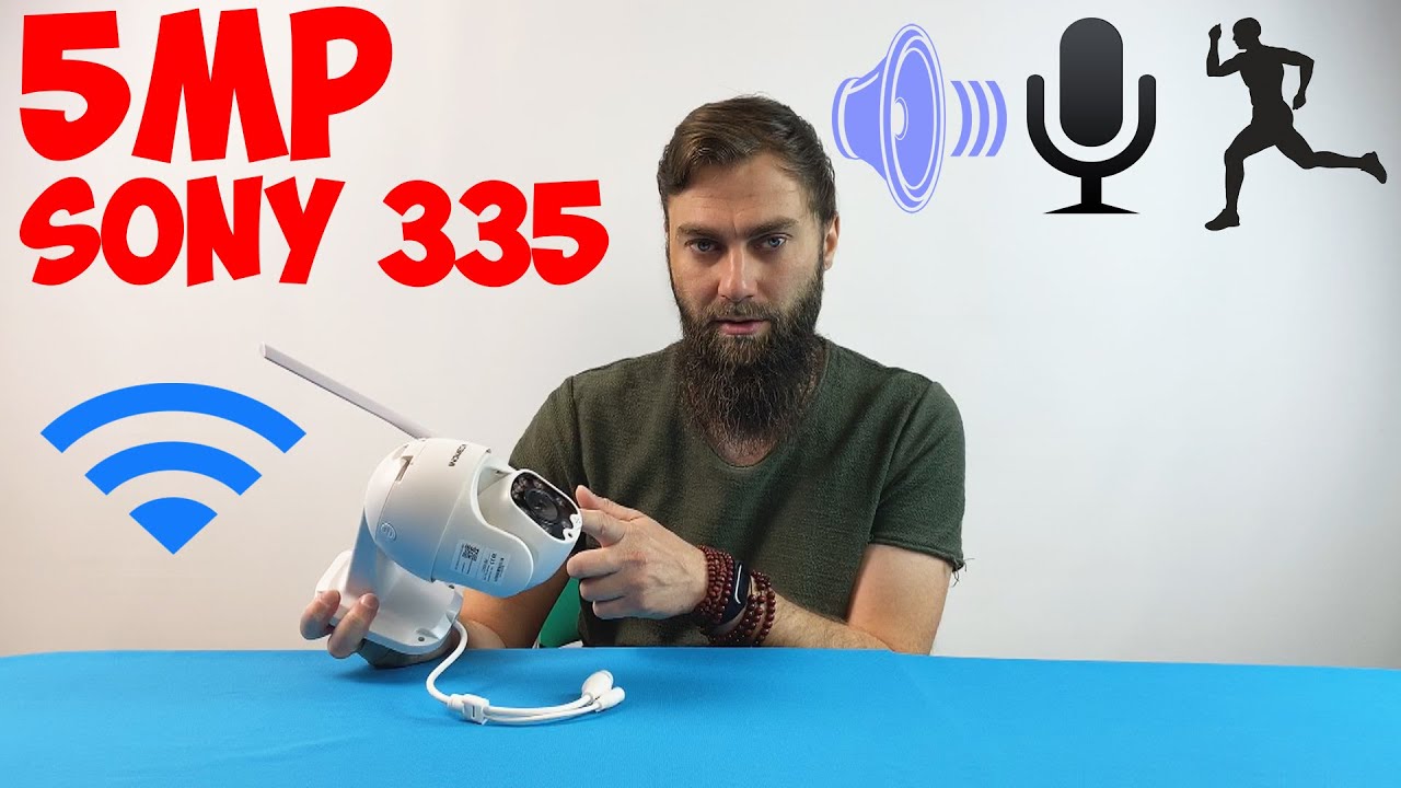 БЮДЖЕТНАЯ 5MP WIFI PTZ КАМЕРА КОТОРАЯ МЕНЯ УДИВИЛА