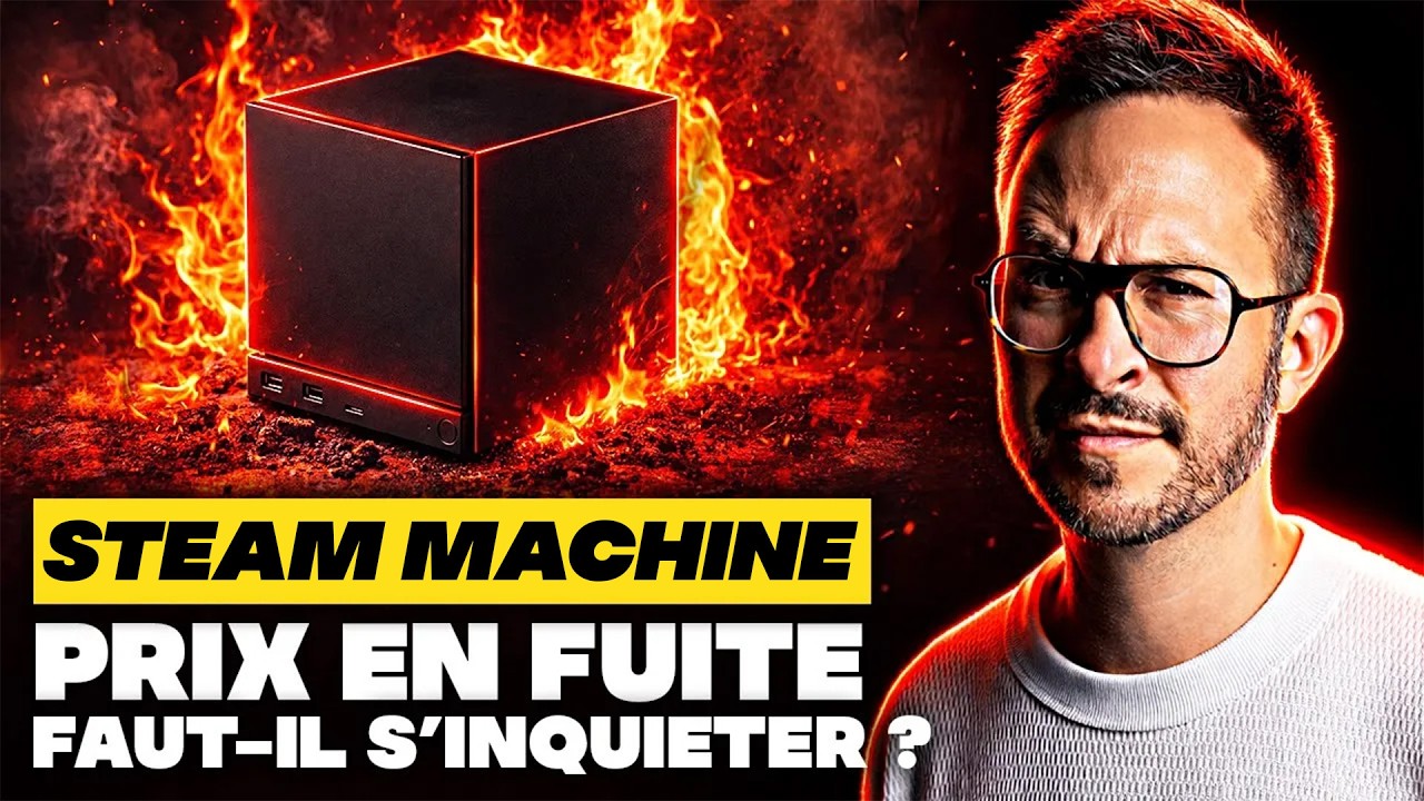 STEAM MACHINE : les PRIX en FUITE ⚠️ Faut-il S'INQUIÉTER ?