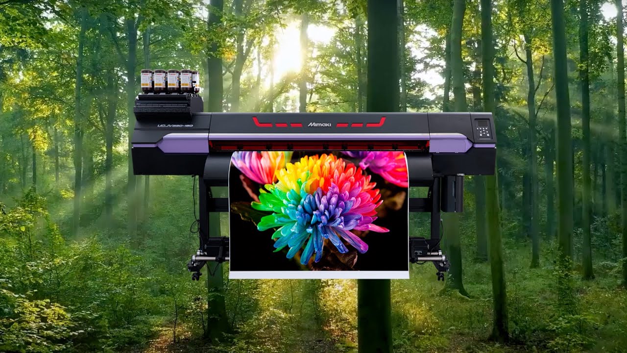 Mimaki 330 Series – High-Speed UV-LED Roll-to-Roll Inkjet Printing | Signs, Labels, Graphics, etc!