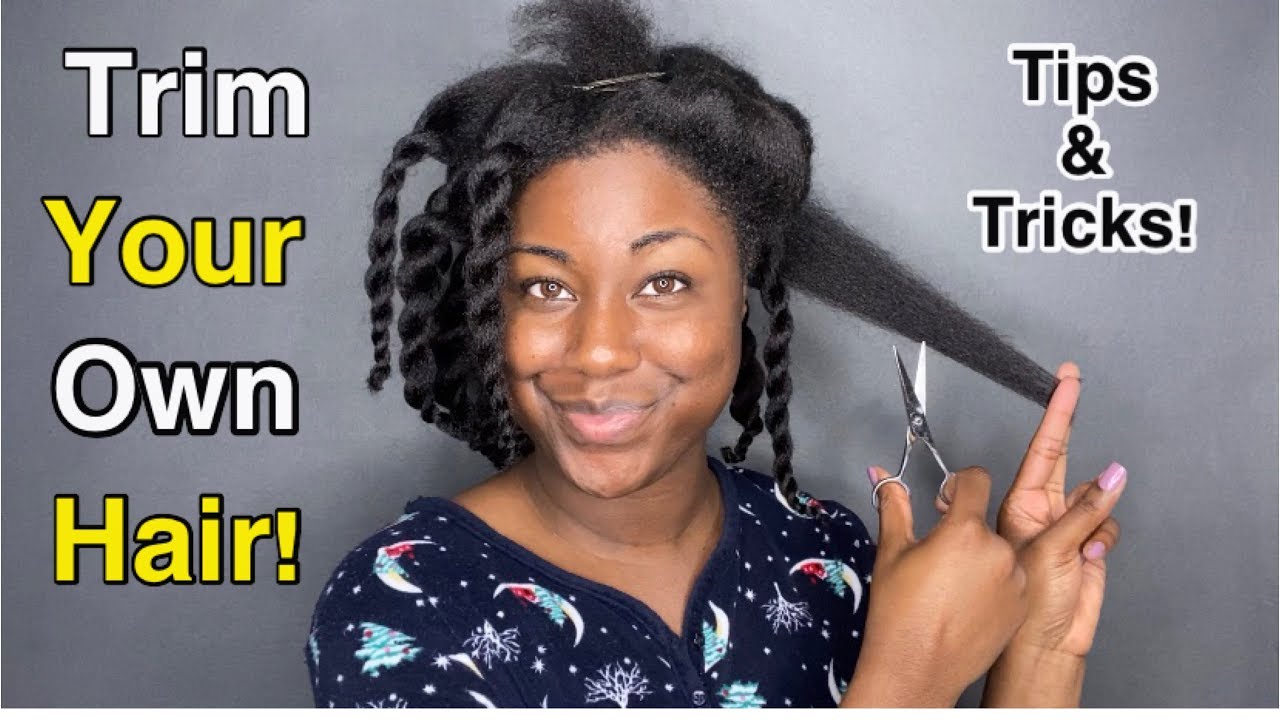 How To Trim Your Own Hair | VERY DETAILED