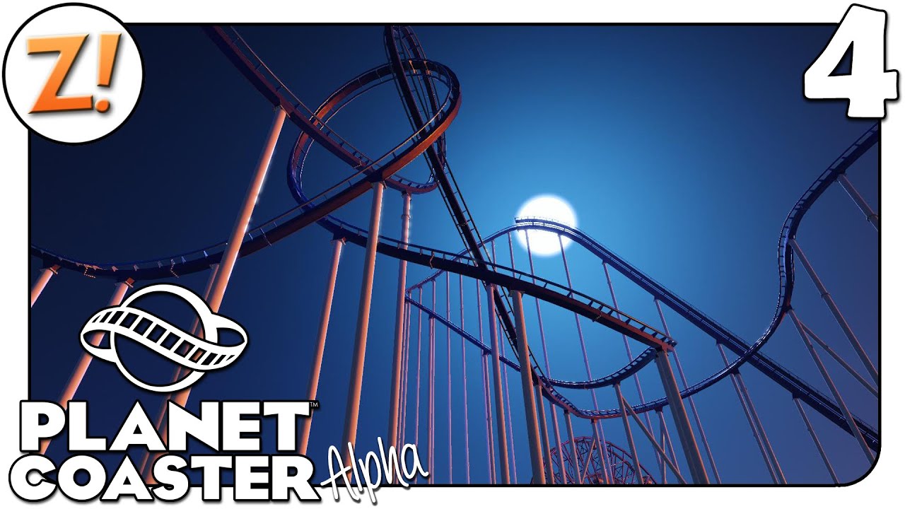 Planet Coaster [Alpha]: Wir bauen eine Achterbahn #4 | Let's Play ★ [GERMAN/DEUTSCH]