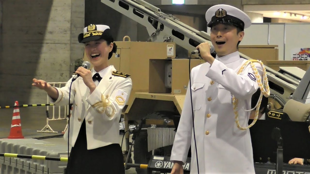 【自衛隊員が艦これの曲を！】海上自衛隊東京音楽隊　三宅由佳莉 2等海曹＆橋本晃作 2等海曹  「提督との絆」  2023/04/30　ニコニコ超会議2023にて