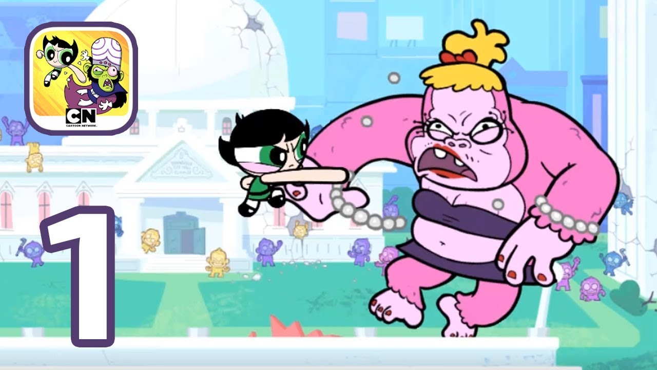 The Powerpuff Girls Monkey Mania‏ - Gameplay Walkthrough Part 1 (IOS ,Android)