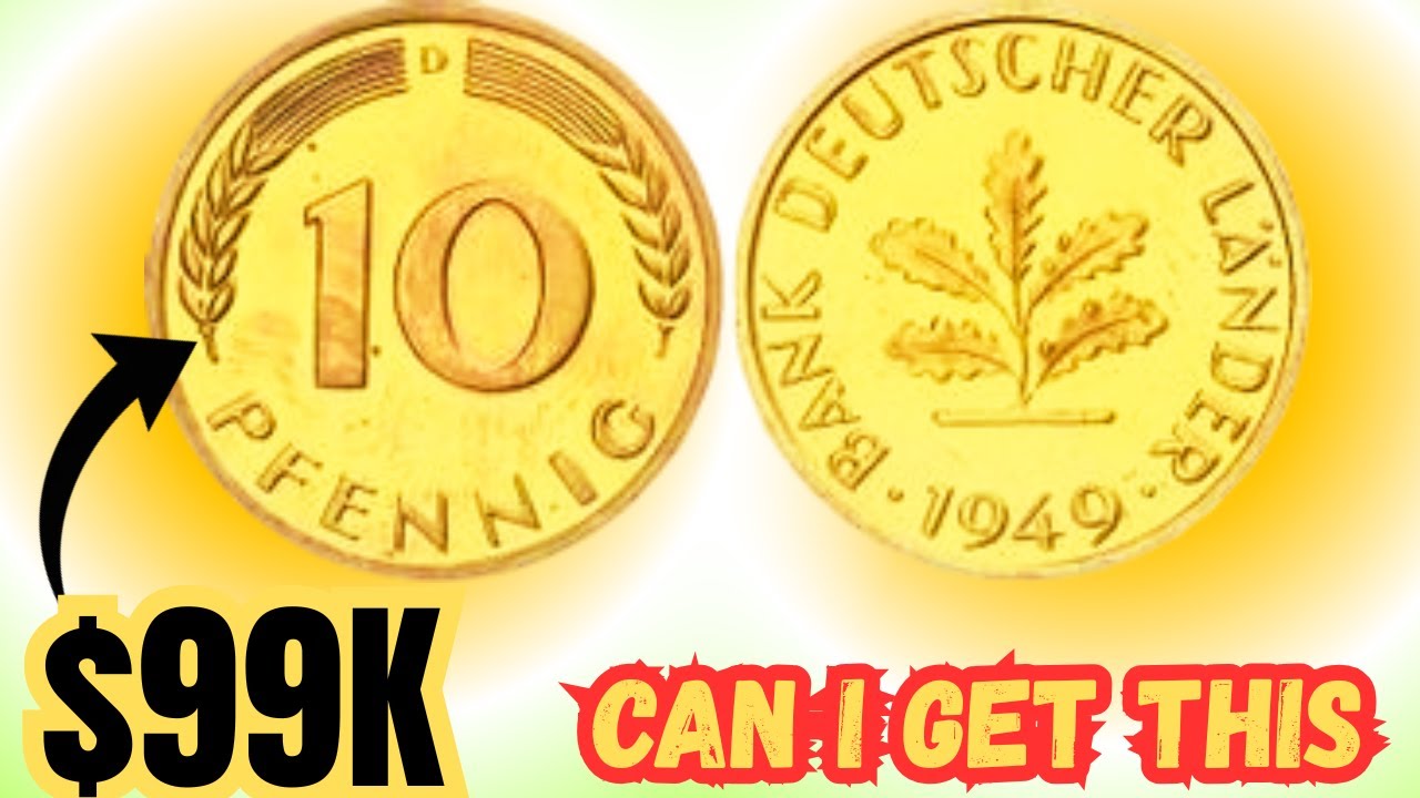 How Much Is the 1949 10 Pfennig Coin Worth Today
